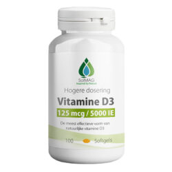 Vitamine D3 5000 IE softgels – Bulk SET-5 stuks