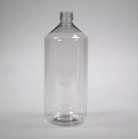 pet fles glas helder 1000ml