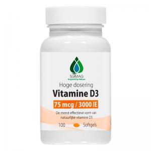 vitamine D3 3000IE softgels hoge dosering